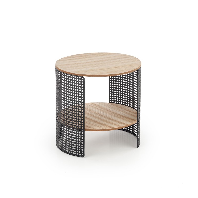 'TRAFICA Natural/Black Coffee Table' 'TRAFICA Natural/Black Coffee Table'