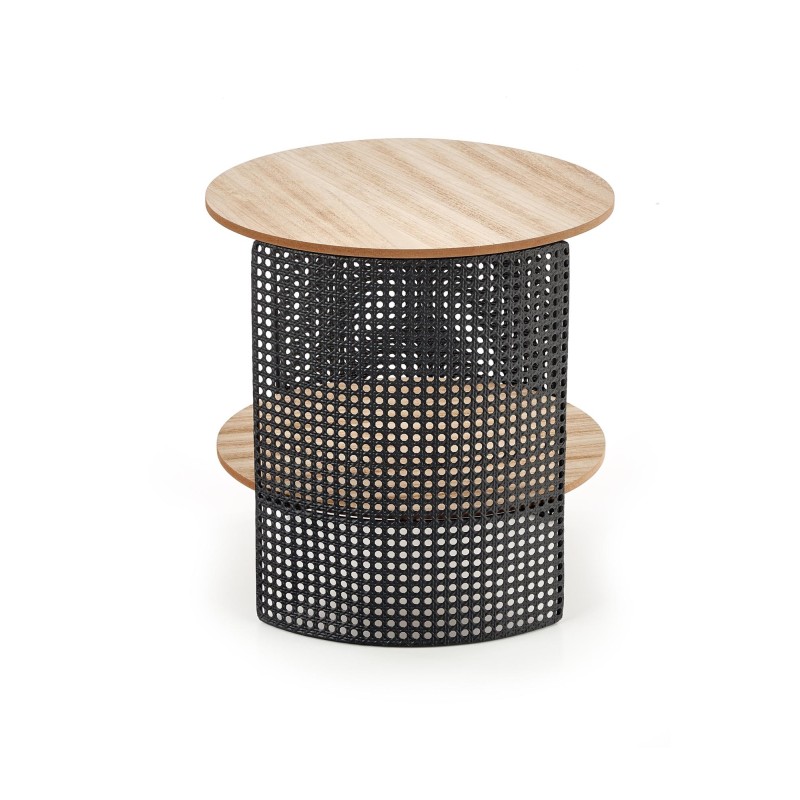 'TRAFICA Natural/Black Coffee Table' 'TRAFICA Natural/Black Coffee Table'