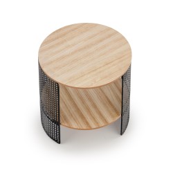 'TRAFICA Natural/Black Coffee Table' 'TRAFICA Natural/Black Coffee Table'