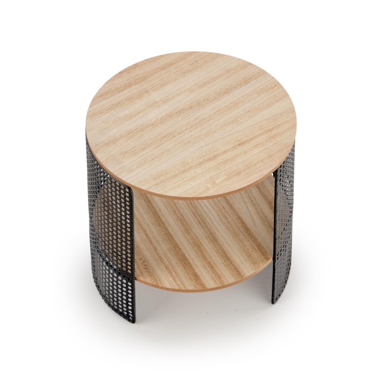 'TRAFICA Natural/Black Coffee Table' 'TRAFICA Natural/Black Coffee Table'