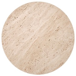'TRAVERSO S Chaise Lounge, Travertine / White' 'TRAVERSO S Chaise Lounge, Travertine / White'