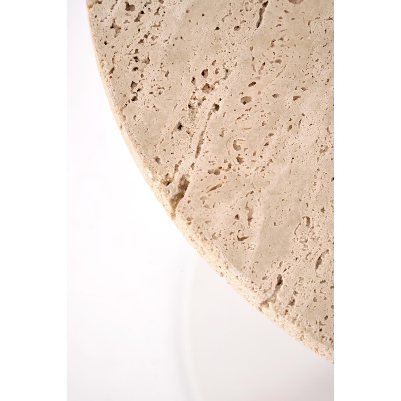 'TRAVERSO S Chaise Lounge, Travertine / White' 'TRAVERSO S Chaise Lounge, Travertine / White'