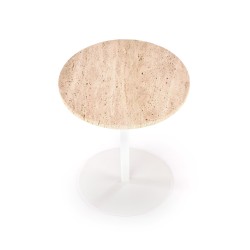 'TRAVERSO S Chaise Lounge, Travertine / White' 'TRAVERSO S Chaise Lounge, Travertine / White'