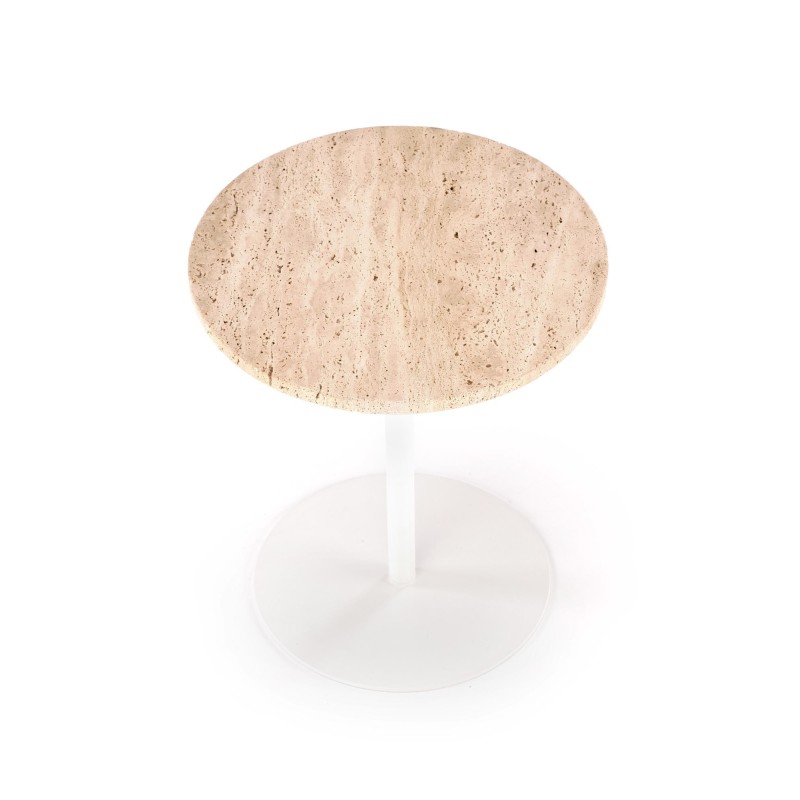'TRAVERSO S Chaise Lounge, Travertine / White' 'TRAVERSO S Chaise Lounge, Travertine / White'
