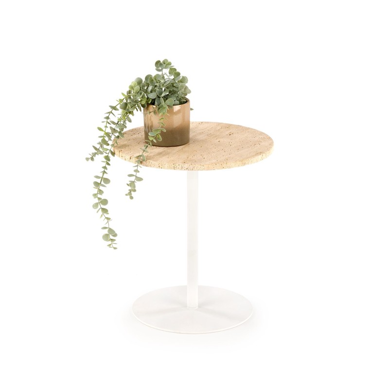 'TRAVERSO S Chaise Lounge, Travertine / White' 'TRAVERSO S Chaise Lounge, Travertine / White'
