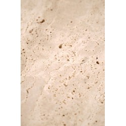'TRAVERSO Coffee Table, Travertine / White' 'TRAVERSO Coffee Table, Travertine / White'