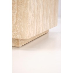 'TRAVERTINO_S SQUARE Coffee Table, Travertine' 'TRAVERTINO_S SQUARE Coffee Table, Travertine'