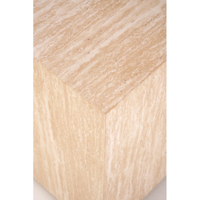 'TRAVERTINO_S SQUARE Coffee Table, Travertine' 'TRAVERTINO_S SQUARE Coffee Table, Travertine'