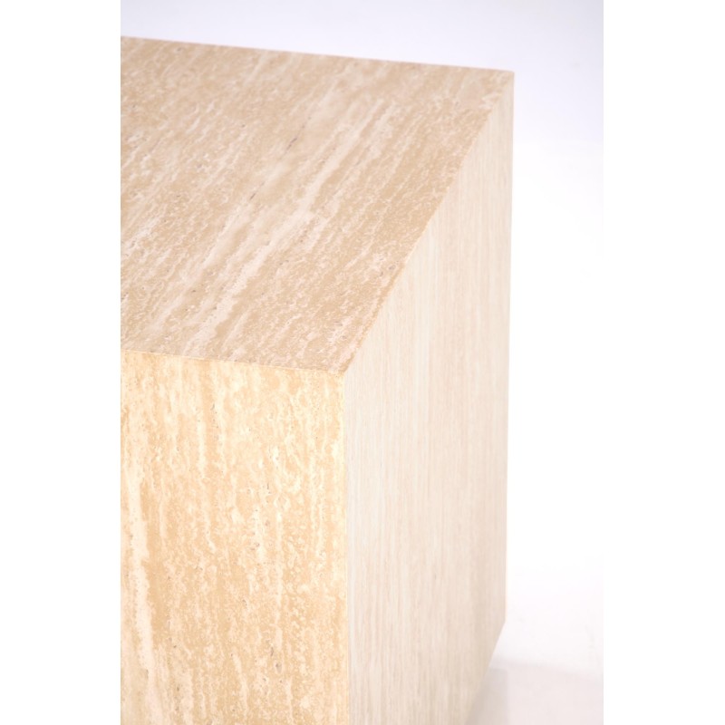 'TRAVERTINO_S SQUARE Coffee Table, Travertine' 'TRAVERTINO_S SQUARE Coffee Table, Travertine'