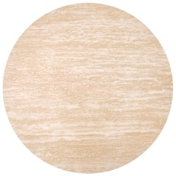 'TRAVERTINO_S Round Coffee Table, Travertine' 'TRAVERTINO_S Round Coffee Table, Travertine'