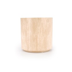 'TRAVERTINO_S Round Coffee Table, Travertine' 'TRAVERTINO_S Round Coffee Table, Travertine'