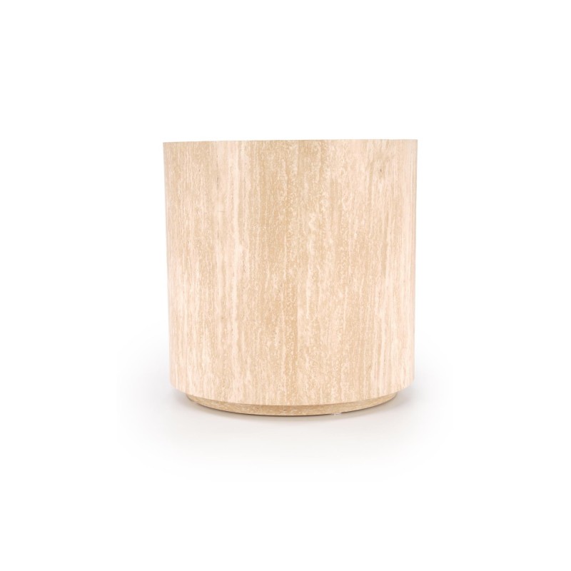 'TRAVERTINO_S Round Coffee Table, Travertine' 'TRAVERTINO_S Round Coffee Table, Travertine'
