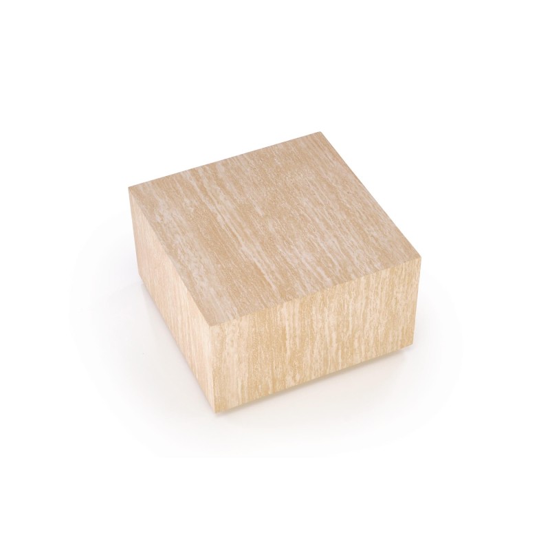 "TRAVERTINO SQUARE Coffee Table, Travertine" "TRAVERTINO SQUARE Coffee Table, Travertine"