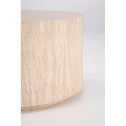 "TRAVERTINO Round Coffee Table, Travertine" "TRAVERTINO Round Coffee Table, Travertine"