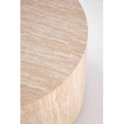 "TRAVERTINO Round Coffee Table, Travertine" "TRAVERTINO Round Coffee Table, Travertine"