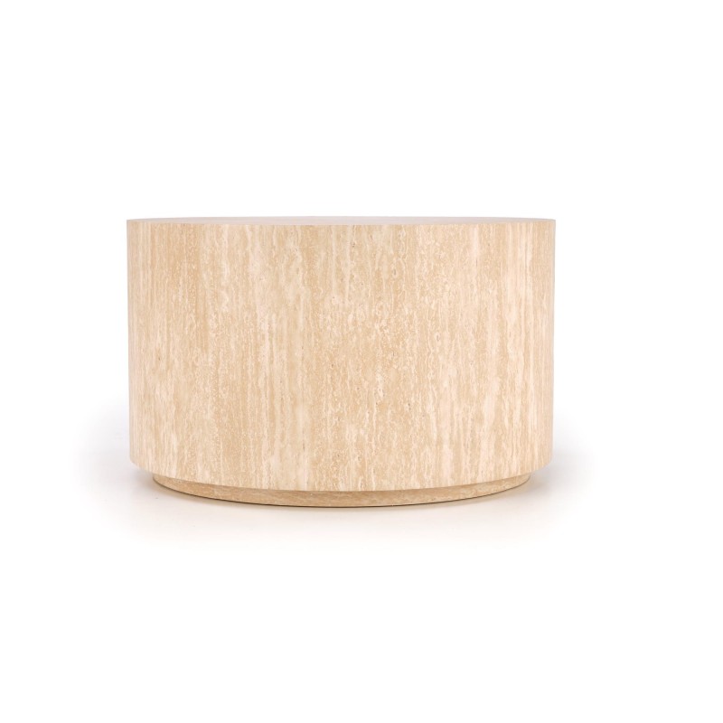 "TRAVERTINO Round Coffee Table, Travertine" "TRAVERTINO Round Coffee Table, Travertine"
