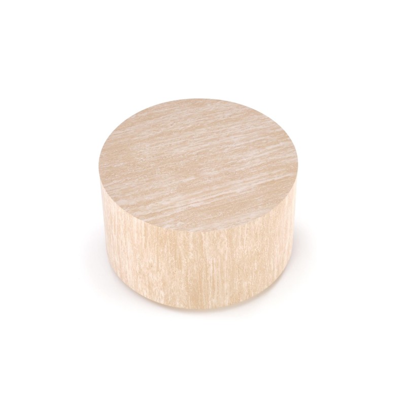 "TRAVERTINO Round Coffee Table, Travertine" "TRAVERTINO Round Coffee Table, Travertine"