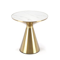 'TRIBECA White Marble / Gold Coffee Table' 'TRIBECA White Marble / Gold Coffee Table'