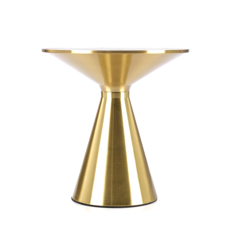 'TRIBECA White Marble / Gold Coffee Table' 'TRIBECA White Marble / Gold Coffee Table'