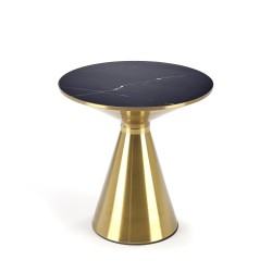 'TRIBECA Black Marble / Gold Coffee Table' 'TRIBECA Black Marble / Gold Coffee Table'
