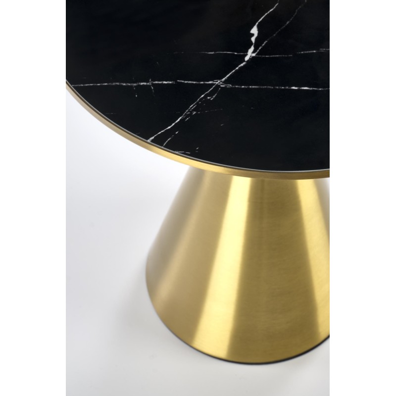'TRIBECA Black Marble / Gold Coffee Table' 'TRIBECA Black Marble / Gold Coffee Table'