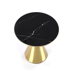 'TRIBECA Black Marble / Gold Coffee Table' 'TRIBECA Black Marble / Gold Coffee Table'