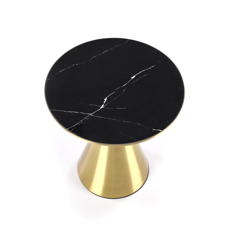 'TRIBECA Black Marble / Gold Coffee Table' 'TRIBECA Black Marble / Gold Coffee Table'