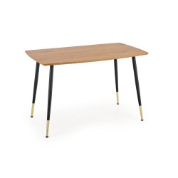 'TRIPOLIS Table, Top - Golden Oak, Legs - Black' 'TRIPOLIS Table, Top - Golden Oak, Legs - Black'