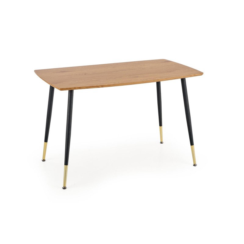 'TRIPOLIS Table, Top - Golden Oak, Legs - Black' 'TRIPOLIS Table, Top - Golden Oak, Legs - Black'