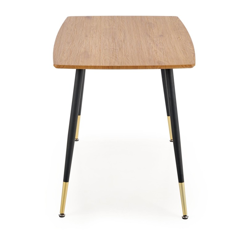 'TRIPOLIS Table, Top - Golden Oak, Legs - Black' 'TRIPOLIS Table, Top - Golden Oak, Legs - Black'