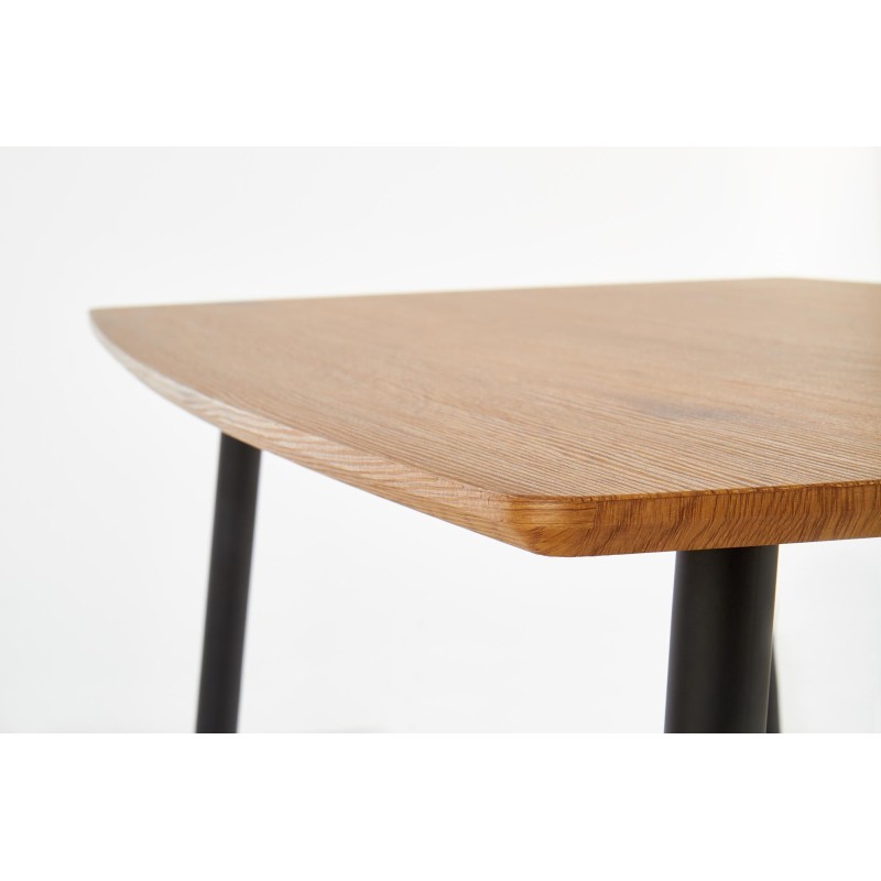 'TRIPOLIS Table, Top - Golden Oak, Legs - Black' 'TRIPOLIS Table, Top - Golden Oak, Legs - Black'