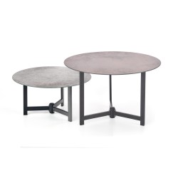 'TWINS set of 2 benches, color: graphite / brown / black' 'TWINS set of 2 benches, color: graphite / brown / black'