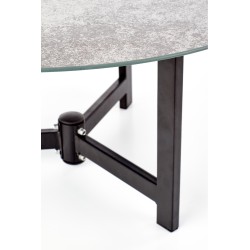 'TWINS set of 2 benches, color: graphite / brown / black' 'TWINS set of 2 benches, color: graphite / brown / black'