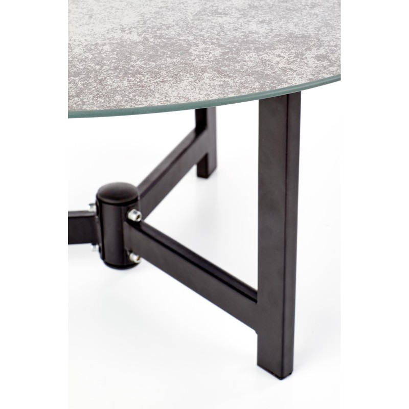 'TWINS set of 2 benches, color: graphite / brown / black' 'TWINS set of 2 benches, color: graphite / brown / black'