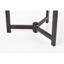 'TWINS set of 2 benches, color: graphite / brown / black' 'TWINS set of 2 benches, color: graphite / brown / black'