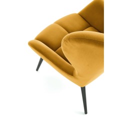 'TYRION Mustard Leisure Chair' 'TYRION Mustard Leisure Chair'