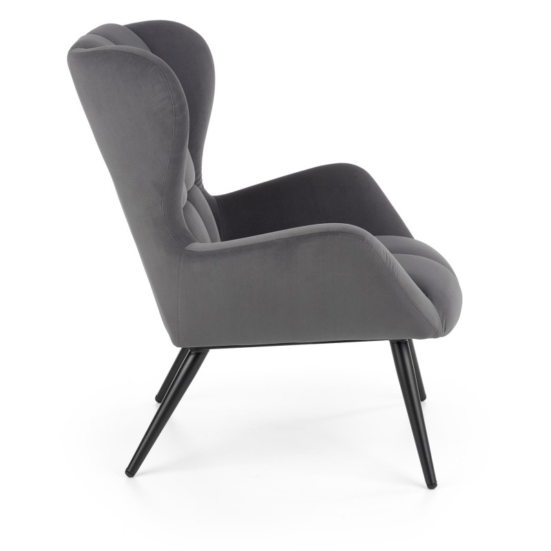 'TYRION Ash Grey Leisure Chair' 'TYRION Ash Grey Leisure Chair'