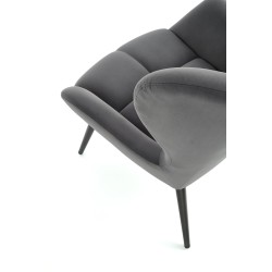 'TYRION Ash Grey Leisure Chair' 'TYRION Ash Grey Leisure Chair'