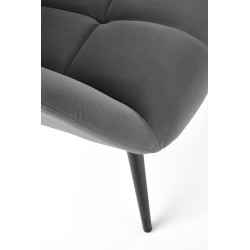 'TYRION Ash Grey Leisure Chair' 'TYRION Ash Grey Leisure Chair'