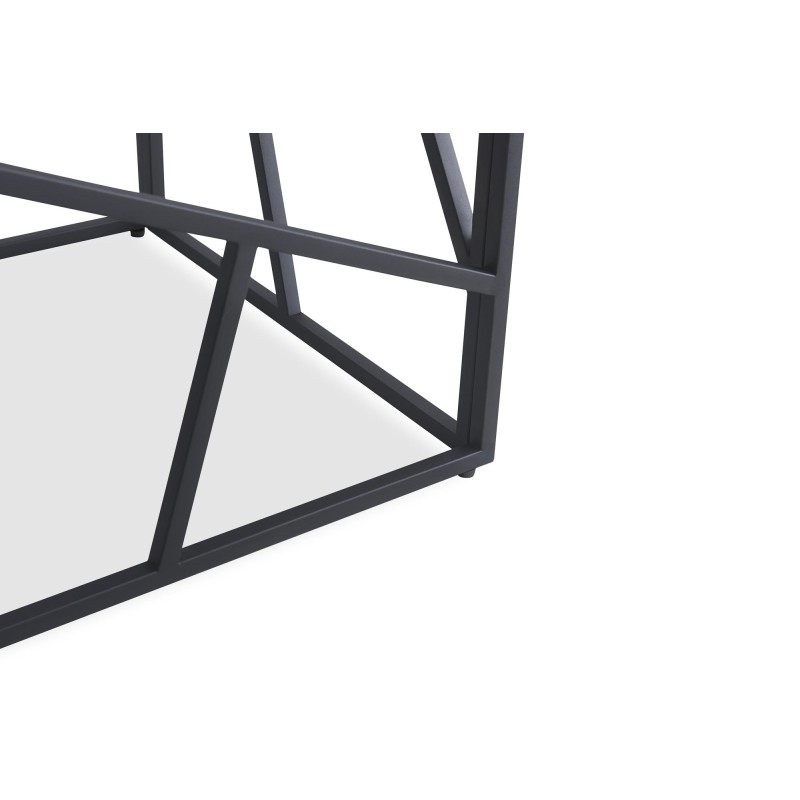 'UNIVERSE 2 SQUARE Coffee Table, Ashen Marble / Black' 'UNIVERSE 2 SQUARE Coffee Table, Ashen Marble / Black'