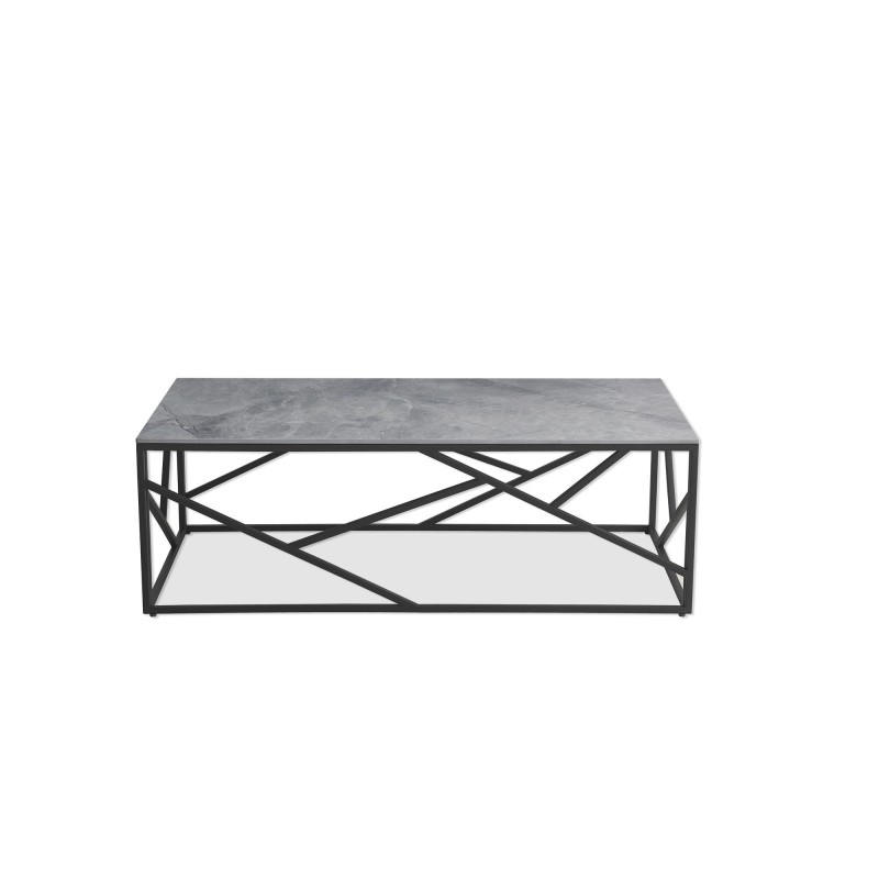 'UNIVERSE 2 Coffee Table, Ashen Marble / Black' 'UNIVERSE 2 Coffee Table, Ashen Marble / Black'