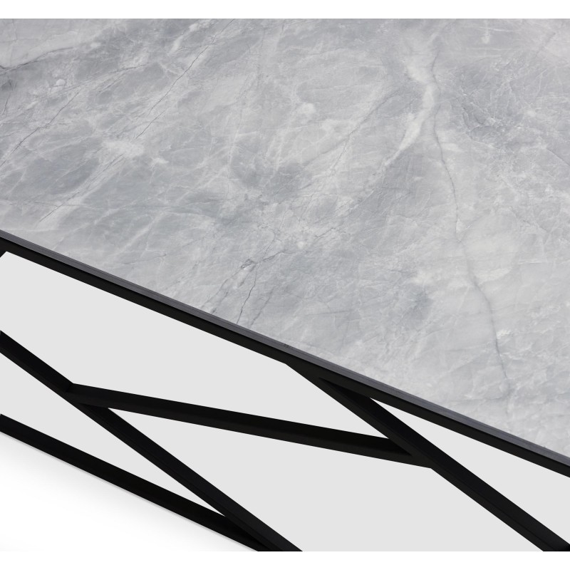 'UNIVERSE 2 Coffee Table, Ashen Marble / Black' 'UNIVERSE 2 Coffee Table, Ashen Marble / Black'
