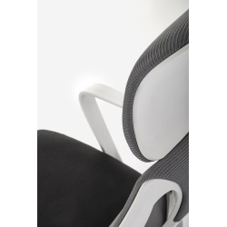 'VALDEZ 2 Employee Armchair in Ash Grey / Black' 'VALDEZ 2 Employee Armchair in Ash Grey / Black'