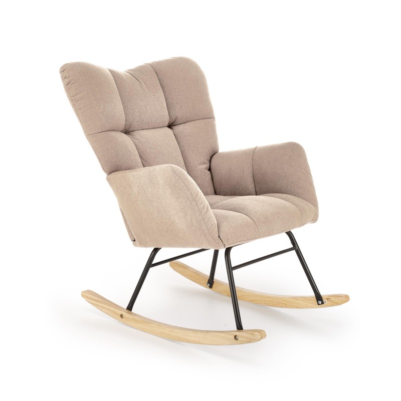 'VASCO Beige Rocking Chair'