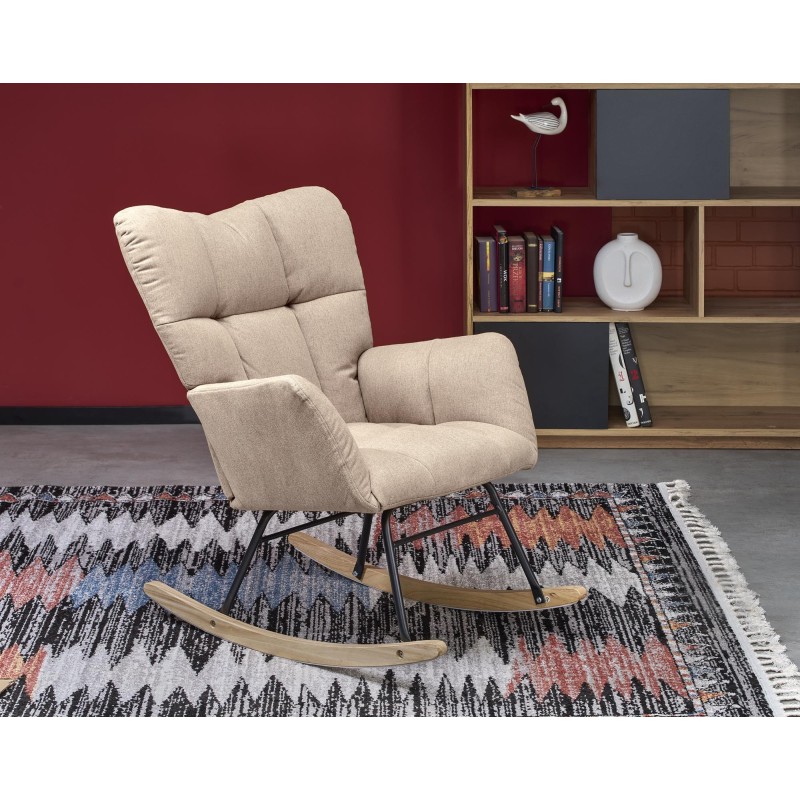 'VASCO Beige Rocking Chair' 'VASCO Beige Rocking Chair'