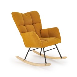 'VASCO Mustard Rocking Chair'