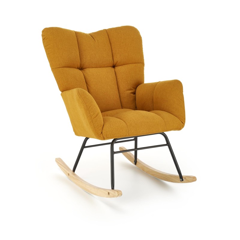 'VASCO Mustard Rocking Chair' 'VASCO Mustard Rocking Chair'