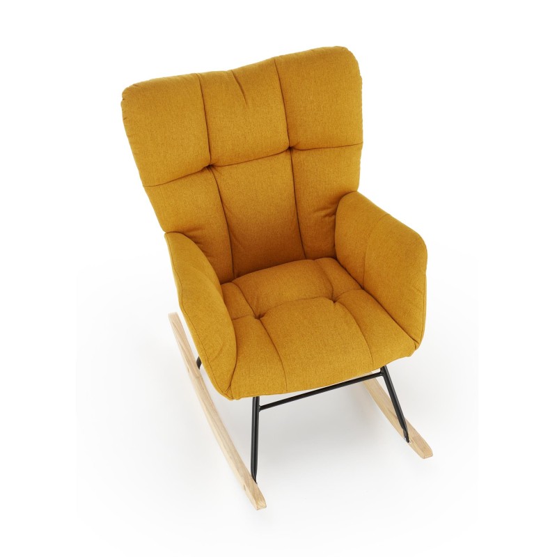 'VASCO Mustard Rocking Chair' 'VASCO Mustard Rocking Chair'