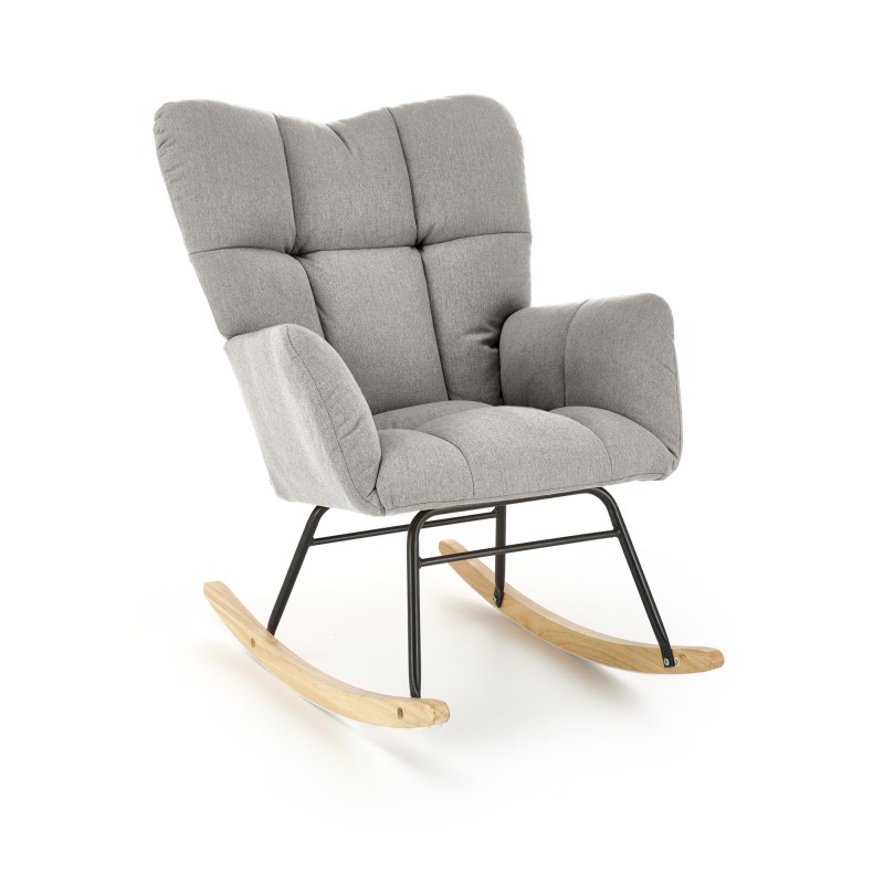 'VASCO Ash Grey Rocking Chair'