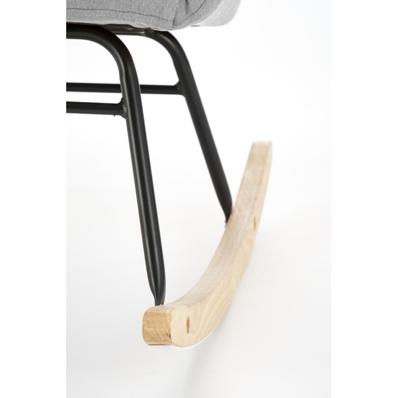 'VASCO Ash Grey Rocking Chair' 'VASCO Ash Grey Rocking Chair'